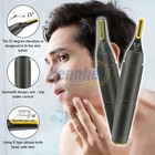 Rechargeable Nose Face Neck Eyebrow Hair Mustache Beard Trimmer Shaver Clippers