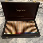 Creative Art Materials  Luminance Colored Pencil Sets Set Of 80 Wood Box  6901 4