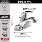 Delta Foundations Bathroom Faucet Bathroom Faucet Chrome-certified Refurbished
