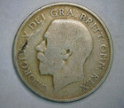  lamination Error __1921___shilling__great Britain__silver__see My Auctions
