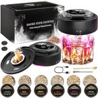 Electric Whiskey Smoker Kit  Old Fashioned Smoker Kit With 6 Natural Wood 