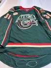 Signed Game-worn Houston Aeros Ahl Goalie Jersey  31 Schaefer Reebok Ccm 58 