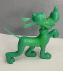 Vintage 1978 Walt Disney Productions Green Pluto Figure Plastic Figurine Toy 5 h