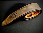 Genuine Padded Top Grain Leather Guitar bass Strap