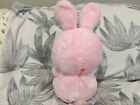 Fao Schwarz  Pink Bunny Rabbit Plush Stuffed Animal Large 16  New