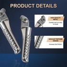 Foot Pegs Footrest Bracket For Coleman Bt200x Ct200u Ct100u 196cc Baja Mini Bike