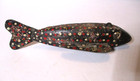 Vintage Hand Carved Painted Minnesota Folk Art Ice Fishing Spearing Decoy Lure