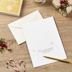 Hallmark Boxed Holiday 6 8 Inches X 4 6 Inches  Gold Happy Holidays Cards