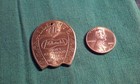 Vintage Allenite Tip Shoes Horseshoe Shape Good Luck Token Medal Vg Condition