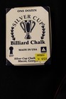 One Dozen  12  Pink Silver Cup Pool Cue Stick Chalk Cubes - Ships Fast 