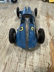 Vintage Rare L  M  Cox Co   Thimble Drome Special Pusher  Blue