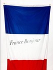France Bonjour Flag Size  35x65  100