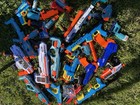 Nerf Rival Foam Dart Blaster Lot Assorted Models   Colors W  Darts E2655