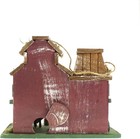 Gifts   Decor Country Farmstead Rustic Barnyard Wooden Bird House