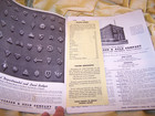 Old Burr  Patterson   Auld Fraternity   Sorority Pin   Jewelry Catalog  1957