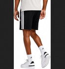 Adidas Mens Medium 3-stripes Training Shorts - Black