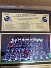 New York Giants Super Bowl Xxv 1990 Wooden Wall Plaque Sign Bills Memorabilia