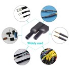 45 Pcs 2 1 Heat Shrink Tube 9 Sizes Tubing Set Assorted Sleeving Wrap Cable W   