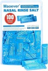 Sinus Care Solution  100 Saline Packets For Rapid Nasal Relief   Cleansing
