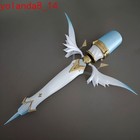 Wuthering Waves Aemeath Cosplay Prop Illuminated Microphone Detachable Pla-17in