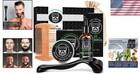 Complete Beard Care Set  Natural Oil   Balm With Comb - Birthday Gift For Him