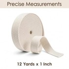 1 Inch Cotton Webbing 12 Yards - Heavy Duty Woven Fabric Strap For Bag Making  
