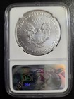 2017 p  Silver Eagle Ngc Ms70 Struck Philadelphia First Day Issue Liberty Bell 