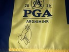 Bryson Dechambeau Signed Official 2026 Pga Championship Flag Aronimink Gc Jsa