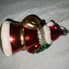 Old Glass Christmas Ornament Santa Claus Tree Holiday Germany