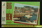 Big Ben Vintage Jig Saw Puzzle  4962 Fishing Port 10 Completeness Unknown 1962