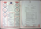 1947 Ship Ahoy Columbia s Leading Restuarant Nautical Themed Menu Columbia Sc