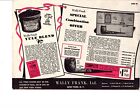 Rare Pipe Lore Magazine 1942 Wally Frank Chritmas Catalog