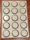 Chicago Metallic Bakeware Epan  Aluminized Steel Hamburger Bun Pan 15 Buns 41002