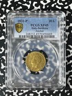1831-p Italy Sardinia 20 Lire Pcgs Xf45 Lot g213 Gold  Anchor  42 233 Minted