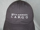 Us Airways Cargo Legacy Airline Black Legendary Sport Cap Ball  Hat Usairways