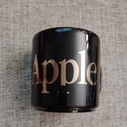 Vintage Apple Macintosh Computer Coffee Mug Black Silver Logo Made In England