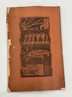1892 Antique German Singer Vs2 Puzzle Box Instructions  Printed In German