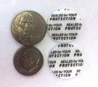 24mm Pressure Sensitive Foam Cap Liner Sealed For Your Protection Tamper New Us