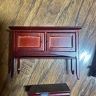 Vintage Concord Miniatures 1 12 Dollhouse Wood Furniture Lot 6 Pieces See Desc 
