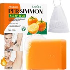 20x Persimmon Soap Bar For Body Odor Control  Organic Eliminating Odor Wash Soap