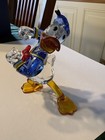 Swarovski Crystal 5063676 Disney Donald Duck Colored In Box With Certificate