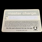 Vtg Master Charge Credit Card Macgregor Park National Bank Houston Exp 1 71