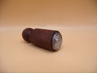 Vintage Larger Metal   Wood Coiled Rope Sealing Wax Seal Stamp