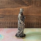 Sacred Heart Of Jesus Miniature Brass Figurine Religious Statue 2 Inch