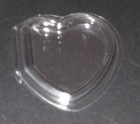 Ty Beanie Baby Bellies Boos - 25 Heart Shaped Plastic Tag Protectors New