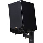 2 X Large Speaker Wall Mount Brackets Side Clamping Bookshelf Surround Sound M2c