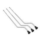     New Set Of 3 Metal Floor Tom Drum Legs Percussion Parts Drum Part Replacement