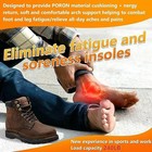 Arch Support Orthotics Inserts  240lbs Heavy Duty Work Boot Insoles