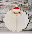 Rare   Vintage Holt Howard Starry Eye Santa Candy Dish 1959                 