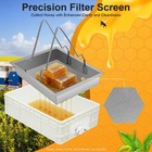 Large Honey Uncapping Station  23 3  X 15 4  X 6 7 stainless Steel Honey Harvest